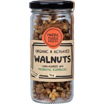 Mindful Foods Walnuts Organic & Activated 90g - Mindful Foods