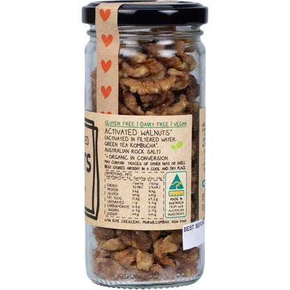 Mindful Foods Walnuts Organic & Activated 90g - Mindful Foods