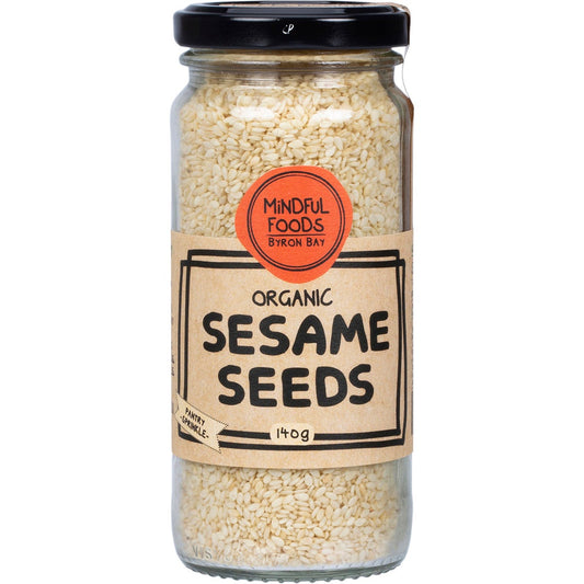 Mindful Foods Sesame Seeds Organic 140g - Mindful Foods
