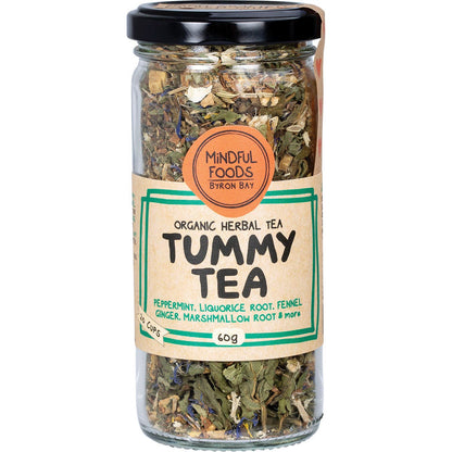 Mindful Foods Tummy Tea Organic Herbal Tea 60g - Mindful Foods