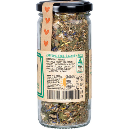 Mindful Foods Tummy Tea Organic Herbal Tea 60g - Mindful Foods