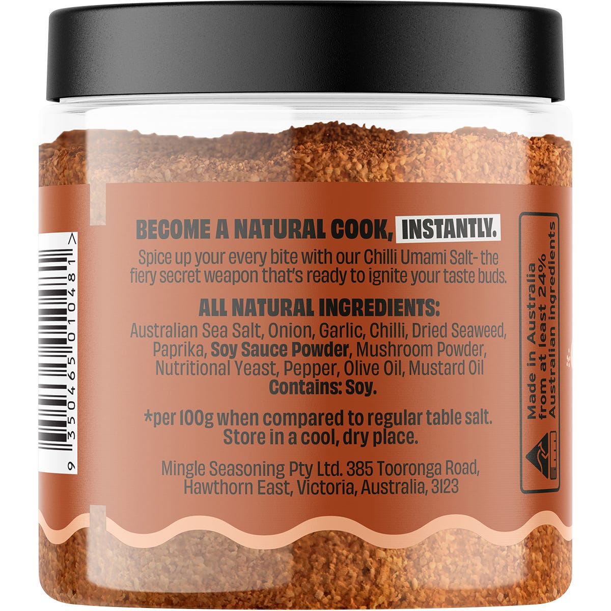Mingle Chilli Umami Seasoned Salts 110g - Mingle