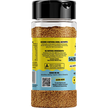 Mingle Liv's Fave Salted Caramel All Natural Sweet Topper 130g - Mingle