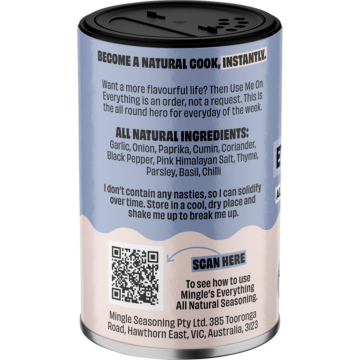 Mingle Use Me On Everything All Natural Seasoning 5x50g - Mingle