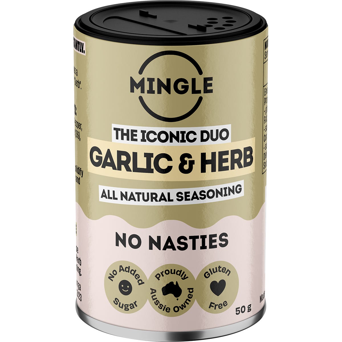 Mingle Garlic & Herb All Natural Seasoning 5x50g - Mingle