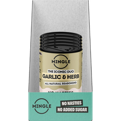 Mingle Garlic & Herb All Natural Seasoning 5x50g - Mingle