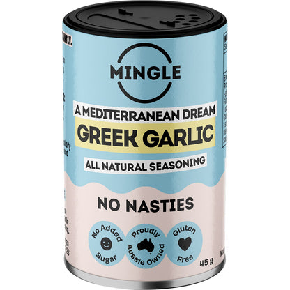 Mingle Greek Garlic All Natural Seasoning 5x45g - Mingle