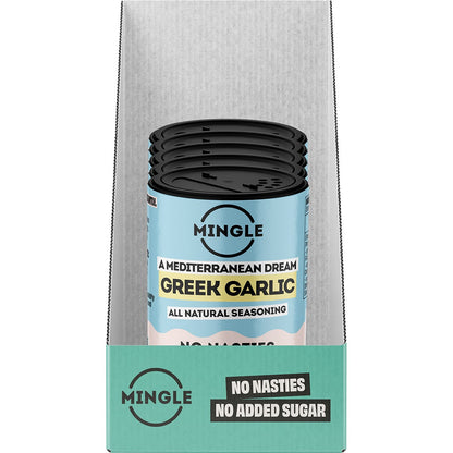 Mingle Greek Garlic All Natural Seasoning 5x45g - Mingle