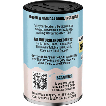 Mingle Greek Garlic All Natural Seasoning 5x45g - Mingle
