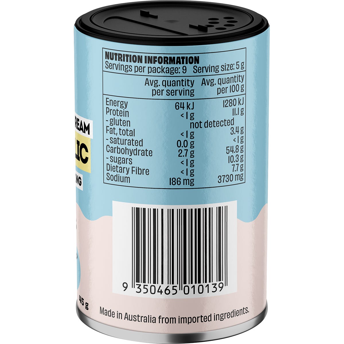 Mingle Greek Garlic All Natural Seasoning 5x45g - Mingle