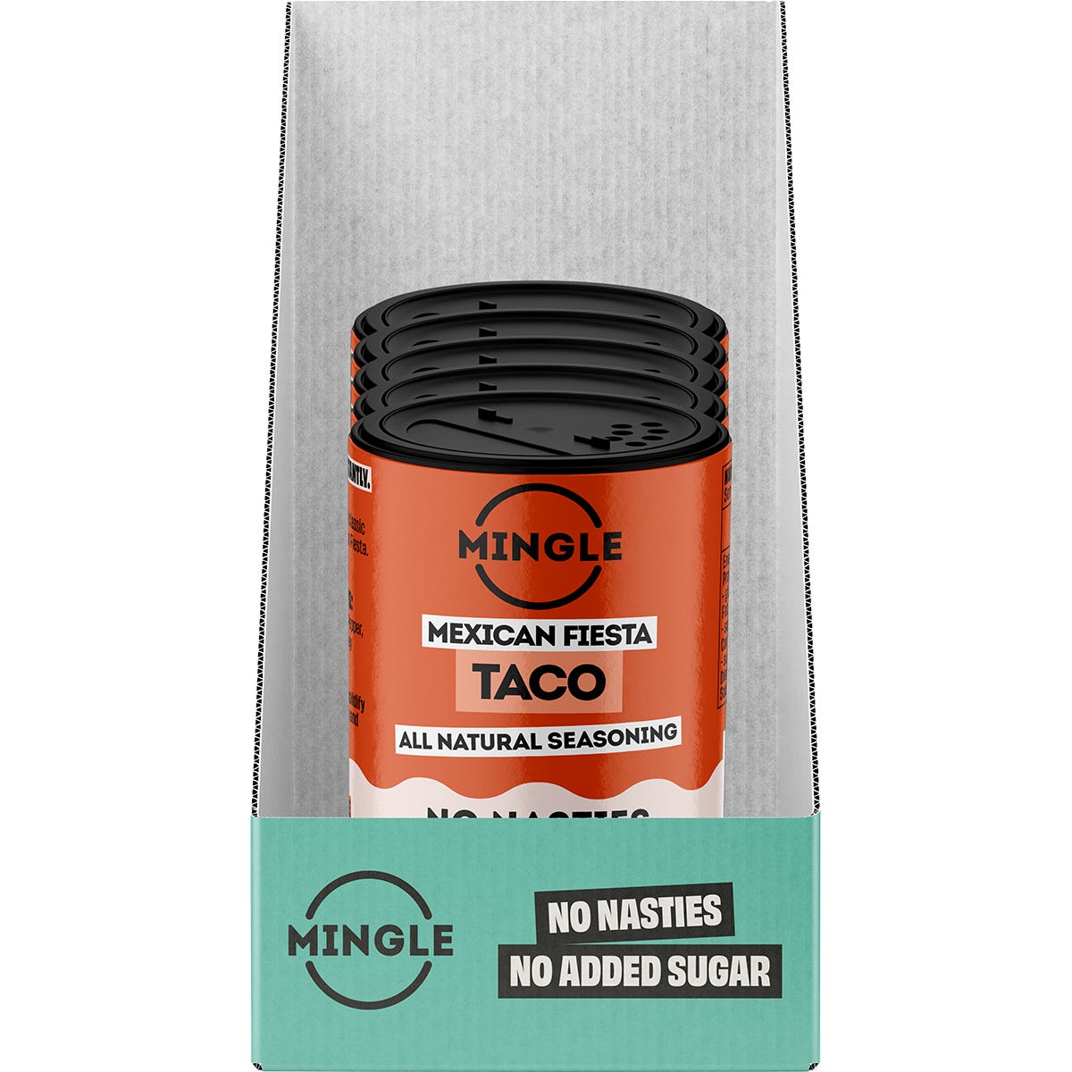 Mingle Mexican Fiesta Taco All Natural Seasoning 5x50g - Mingle