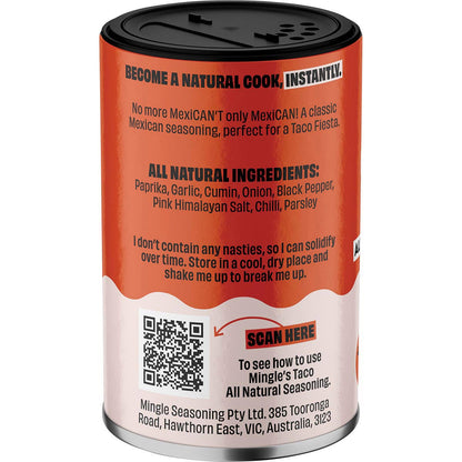 Mingle Mexican Fiesta Taco All Natural Seasoning 5x50g - Mingle