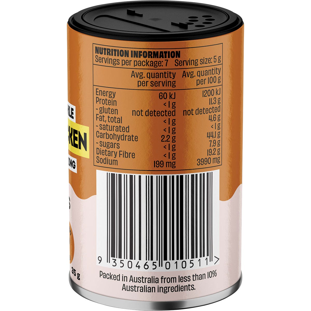 Mingle Tuscan Chicken All Natural Seasoning 5x35g - Mingle