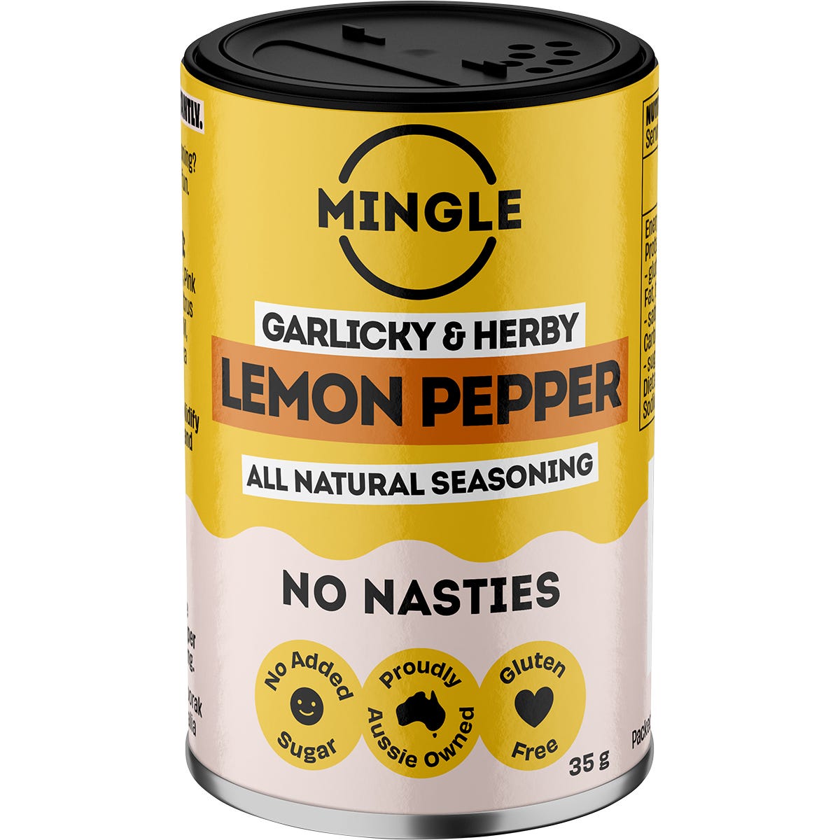 Mingle Lemon Pepper All Natural Seasoning 5x35g - Mingle