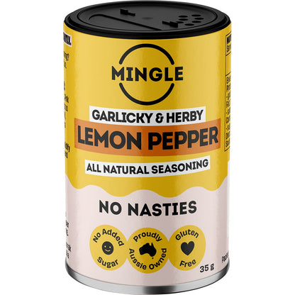 Mingle Lemon Pepper All Natural Seasoning 5x35g - Mingle