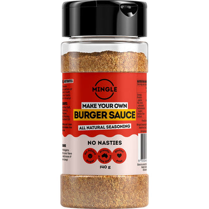 Mingle Burger Sauce All Natural Seasoning 140g - Mingle