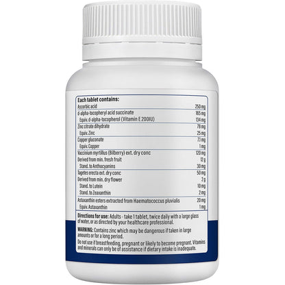 Natural Life Macu Eye Complex 60 Caps - Natural Life