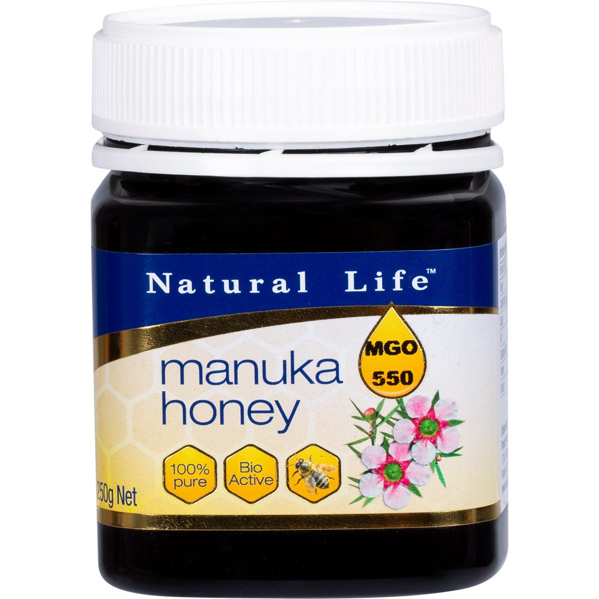Natural Life Manuka Honey MGO 550 250g - Natural Life