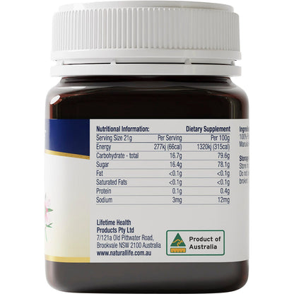 Natural Life Manuka Honey MGO 800 250g - Natural Life