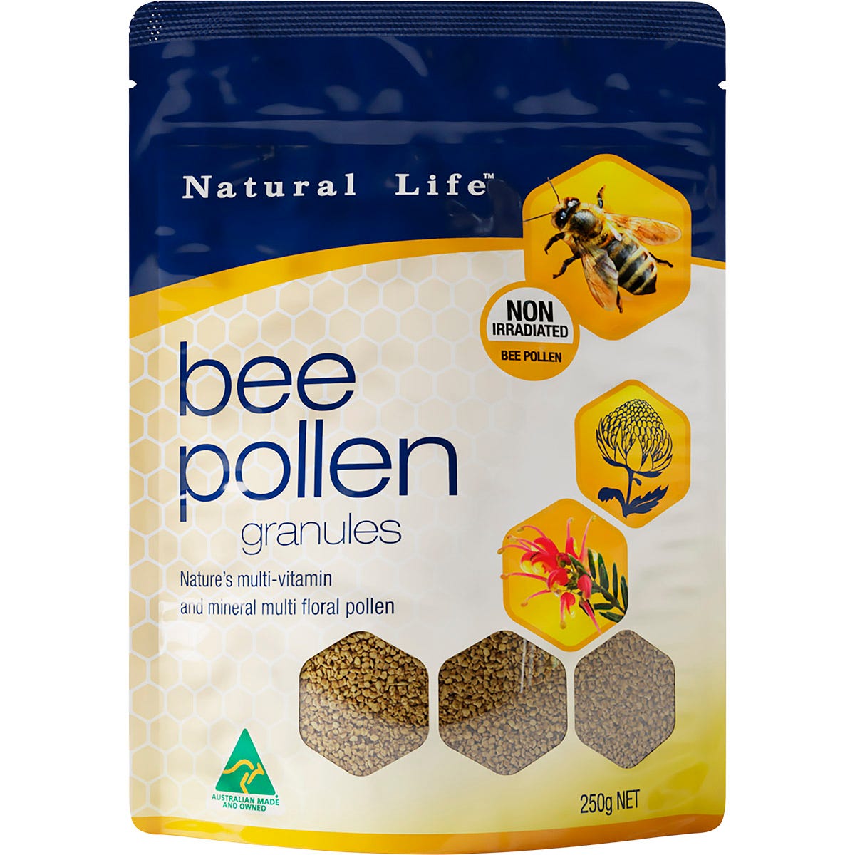Natural Life Bee Pollen Granules 250g - Natural Life