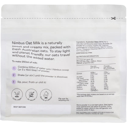 Nimbus Oat Milk Powder 500g - Nimbus