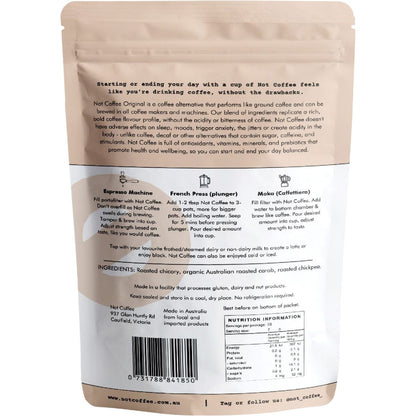 Not Coffee Ground Coffee Alternative Original 200g - Not Coffee