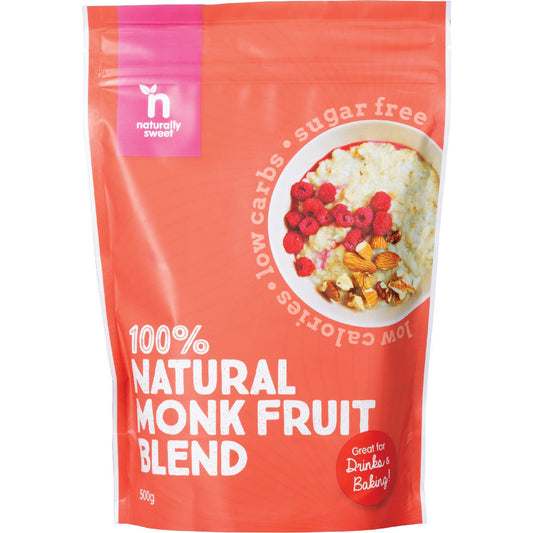 Naturally Sweet Natural Monk Fruit Blend 500g - Naturally Sweet