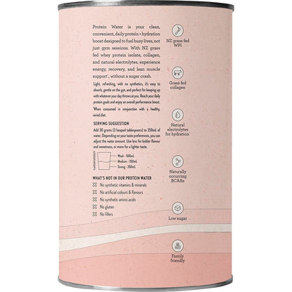 Nutra Organics Protein Water Berry Bliss 450g - Nutra Organics