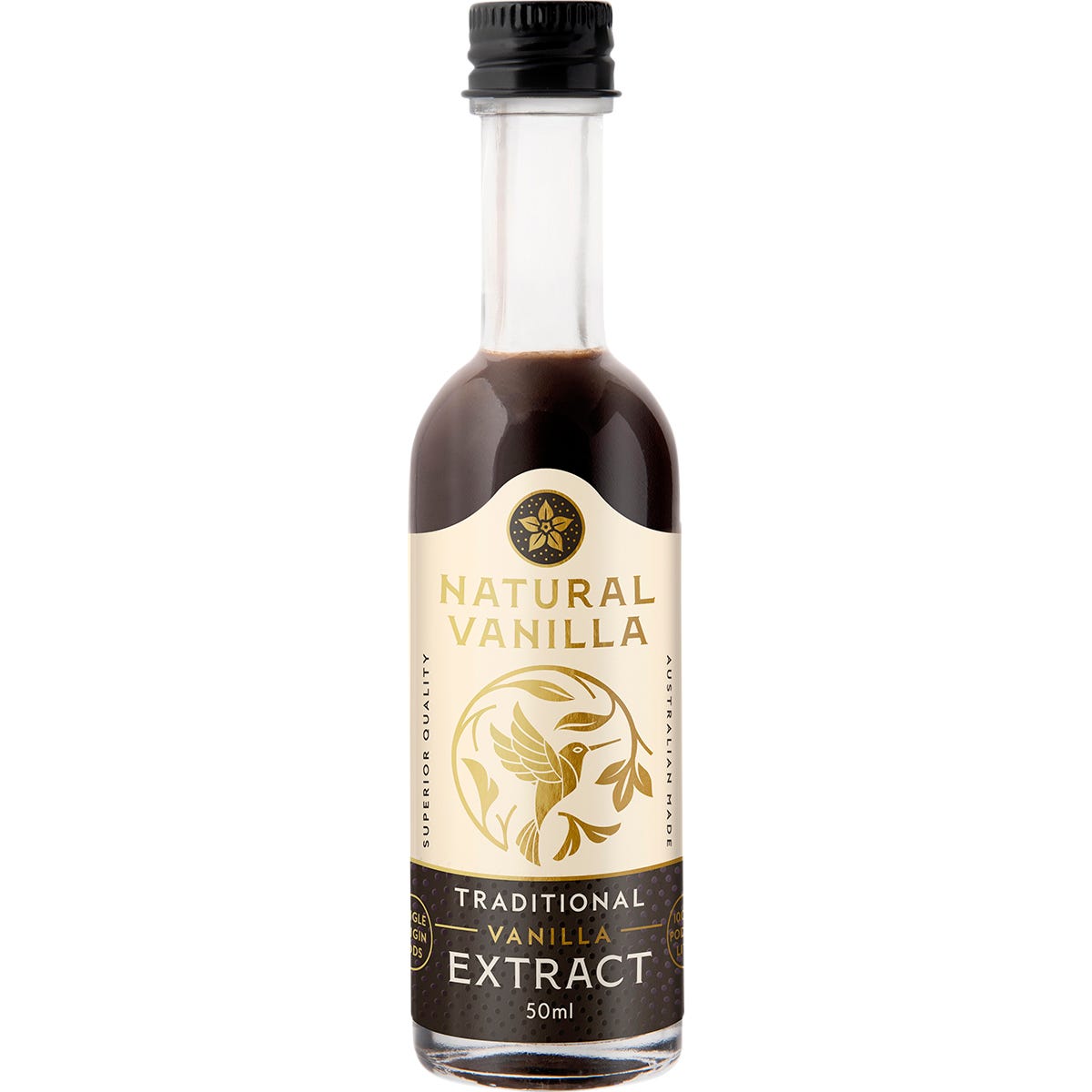 Natural Vanilla Company Traditional Vanilla Extract 50ml - Natural Vanilla Company