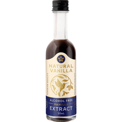 Natural Vanilla Company Alcohol Free Vanilla Extract 50ml - Natural Vanilla Company