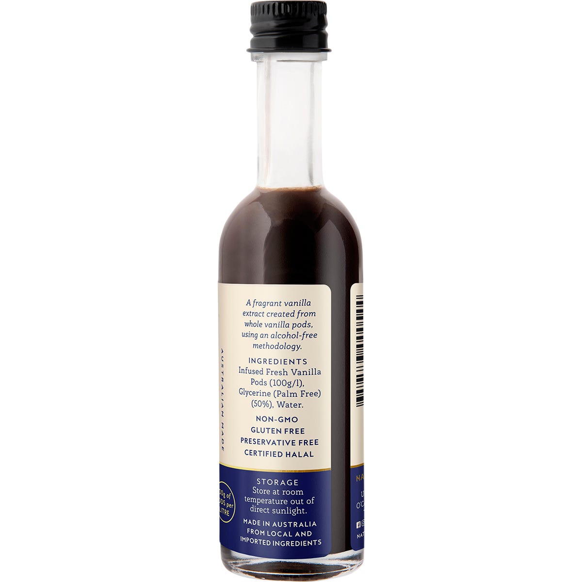 Natural Vanilla Company Alcohol Free Vanilla Extract 50ml - Natural Vanilla Company