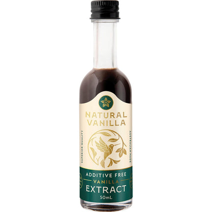 Natural Vanilla Company Additive Free Vanilla Extract 50ml - Natural Vanilla Company