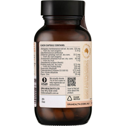 Ora Health Immune Tonic+ Advanced 60 Caps - Ora Health