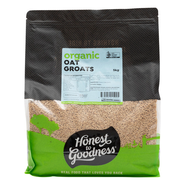 Honest to Goodness Organic Australian Oat Groats