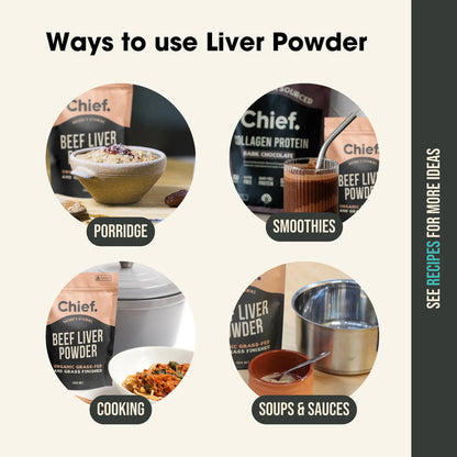 Chief Organic Beef Liver Powder