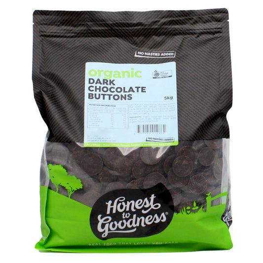 Honest to Goodness Organic Dark Chocolate Buttons