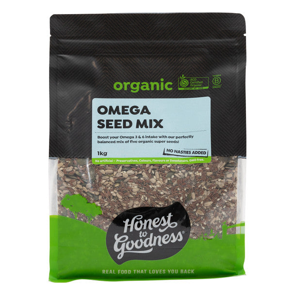 Honest to Goodness Organic Omega Seed Mix 1KG