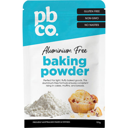 PBco Aluminium Free Baking Powder 120g - PBco