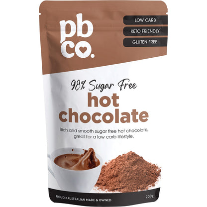 PBCO Hot Chocolate 98% Sugar Free 200g