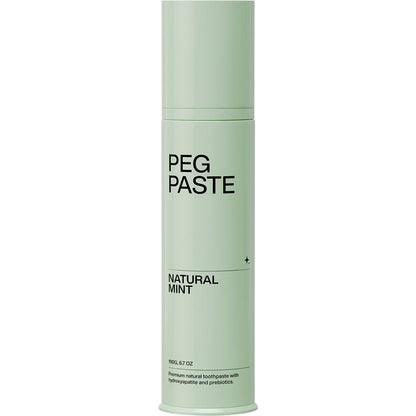 Peg Paste Natural Toothpaste with Hydroxyapatite Natural Mint 190g - Peg Paste