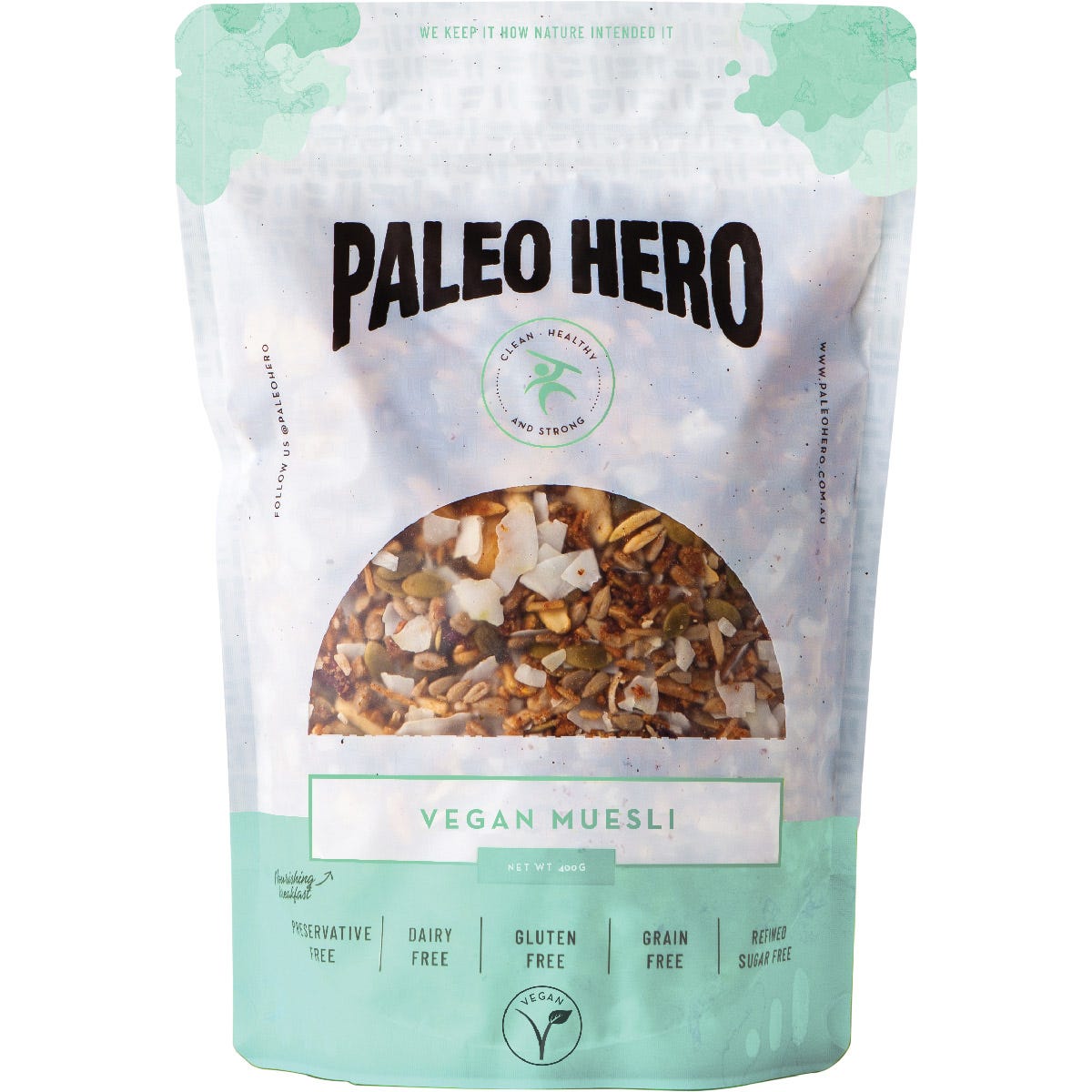 Paleo Hero Vegan Muesli 400g - Paleo Hero