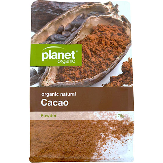 Planet Organic Cacao Powder 175g - Planet Organic
