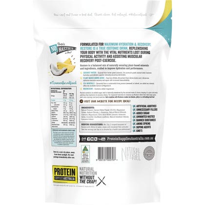 Protein Supplies Australia Restore Hydration Recovery Drink 200g