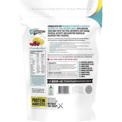 Protein Supplies Australia Restore Hydration Recovery Drink 200g