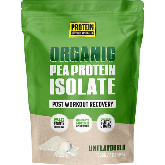 Protein Supplies Australia PeaPro Raw Pea Protein Pure 500g