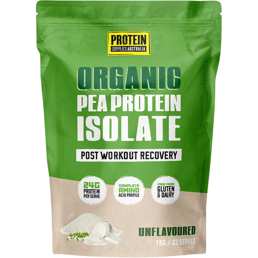 Protein Supplies Australia PeaPro Raw Pea Protein Pure 1kg