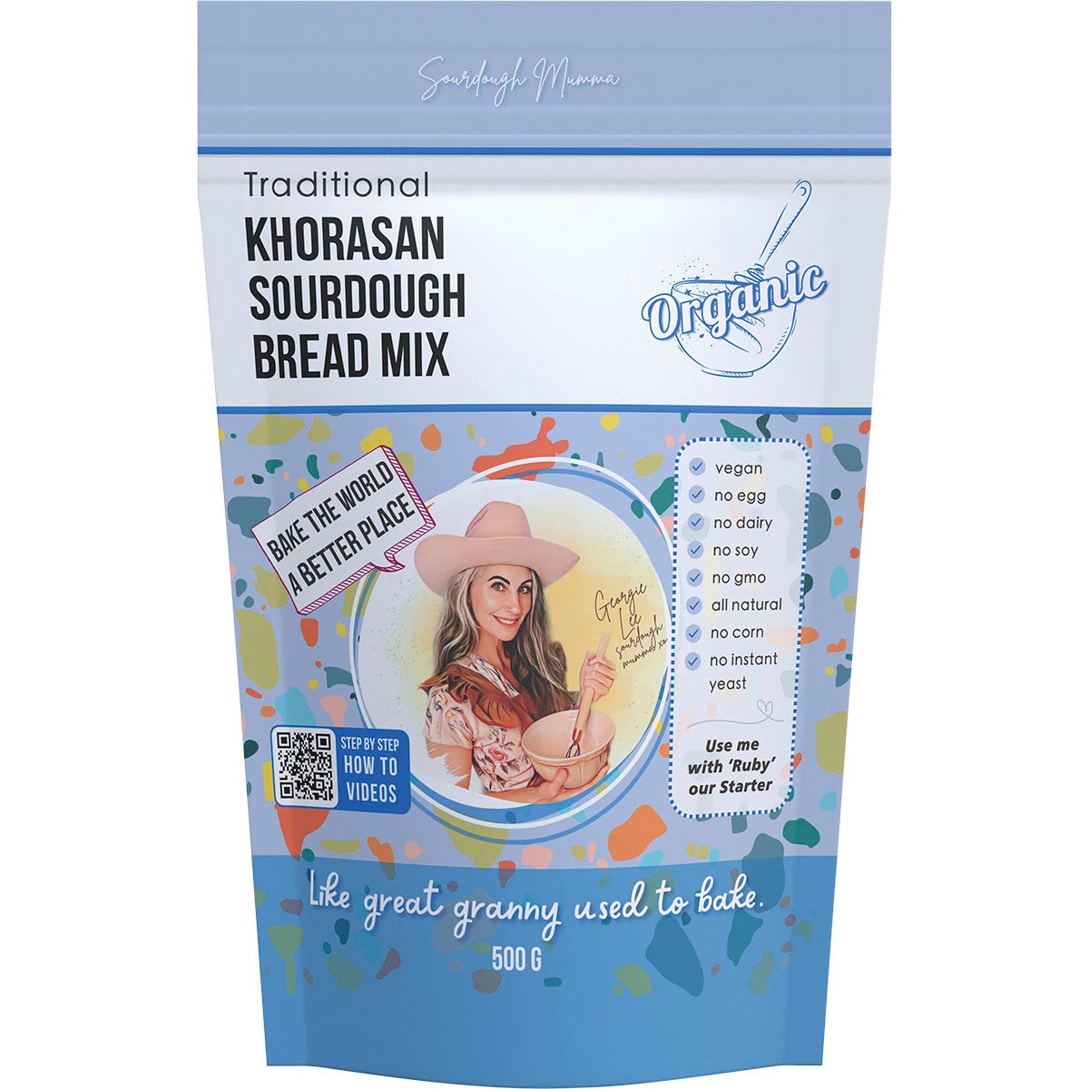 Sourdough Mumma Khorasan Sourdough Bread Mix Traditional 500g - Sourdough Mumma