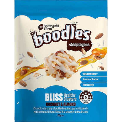 Springhill Farm Boodles Healthy Clusters BLISS Coconut & Almond 65g - Springhill Farm