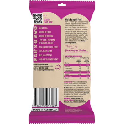 Springhill Farm Boodles Healthy Clusters BOLSTER Mixed Berries 10x30g - Springhill Farm