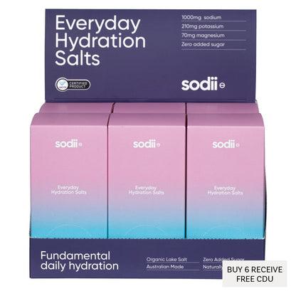 Sodii Everyday Hydration Salts Salty Berry 30pk - Sodii